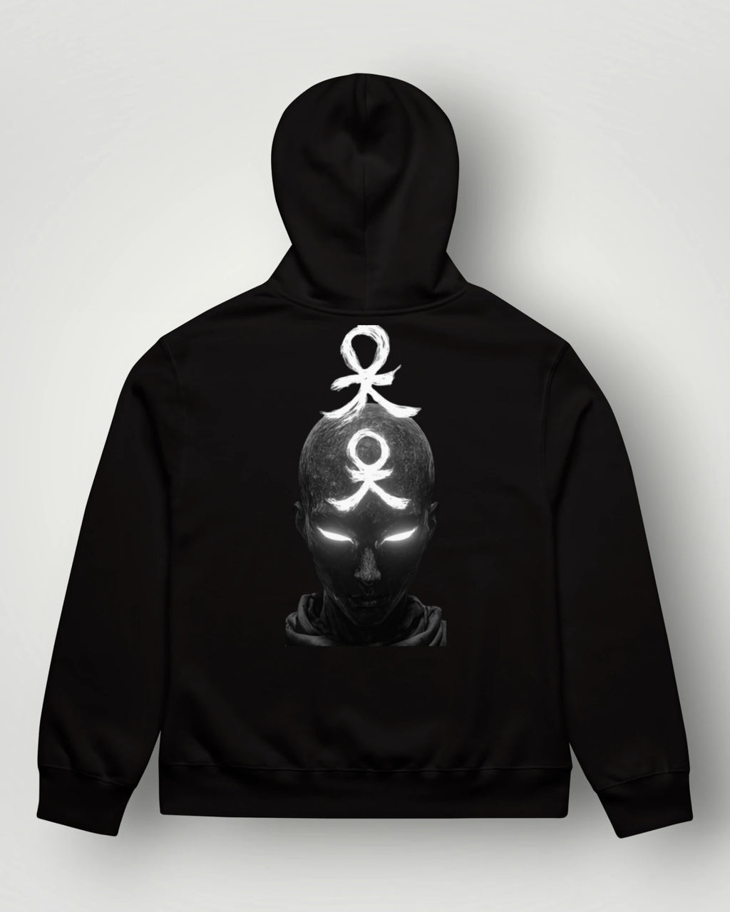 Quantum Memory Graphic Oversized Hoodie
