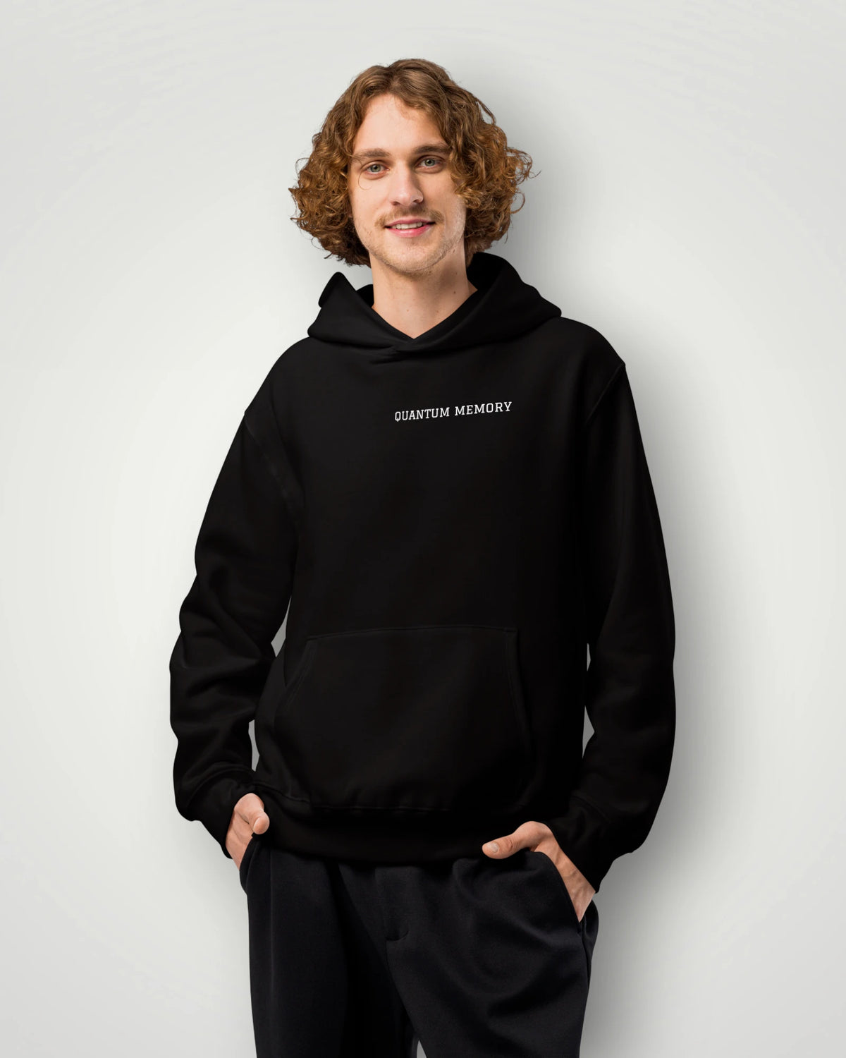 Quantum Memory Graphic Oversized Hoodie