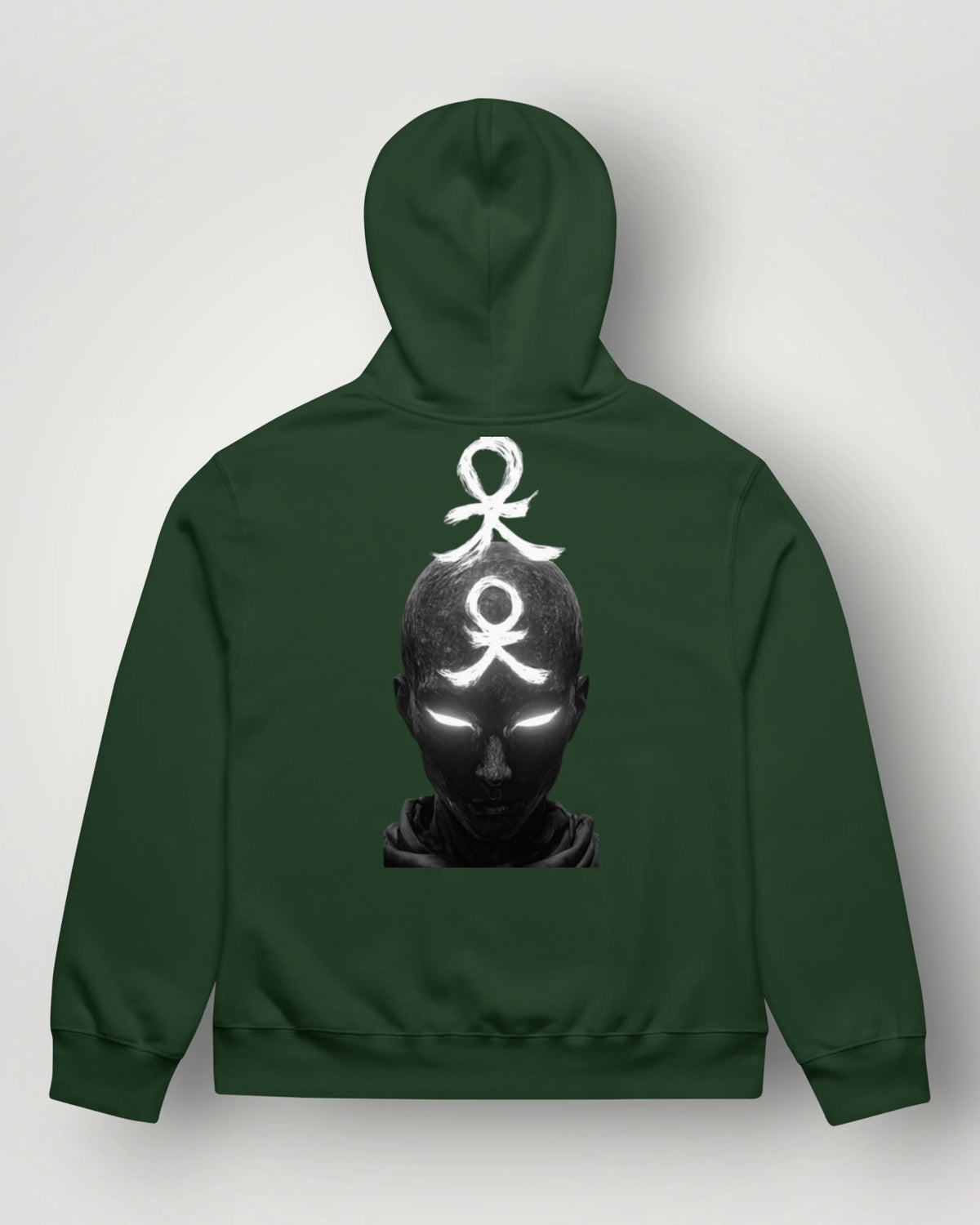 Quantum Memory Graphic Oversized Hoodie