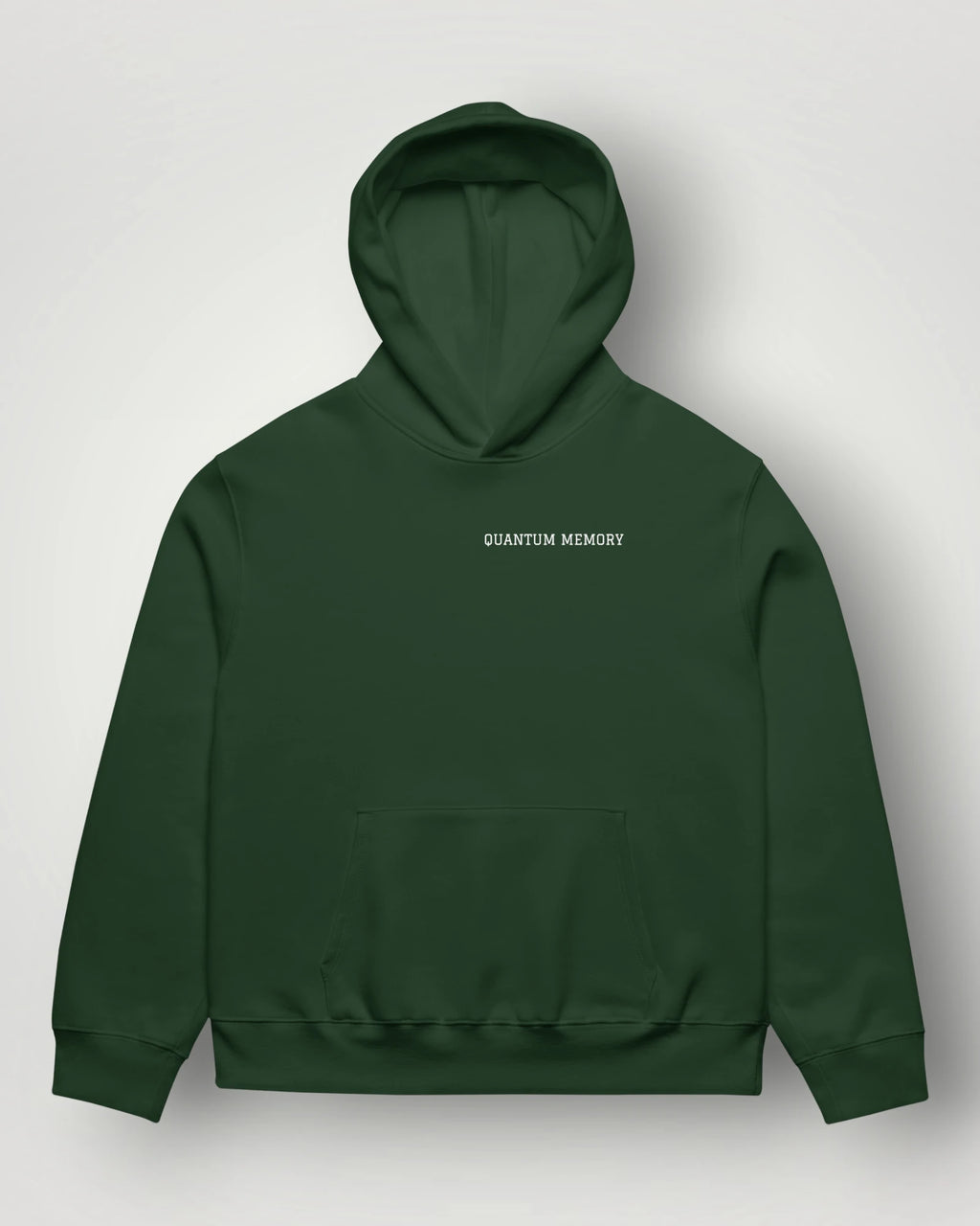 Quantum Memory Graphic Oversized Hoodie