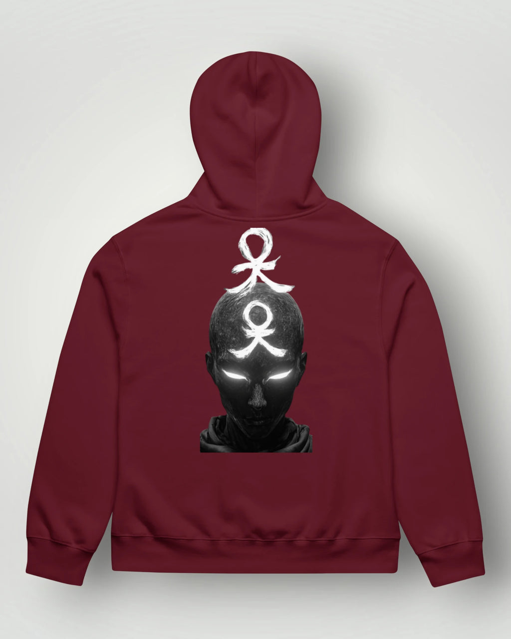 Quantum Memory Graphic Oversized Hoodie