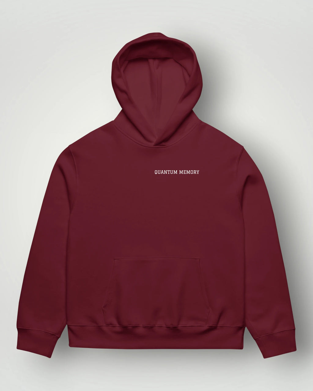 Quantum Memory Graphic Oversized Hoodie
