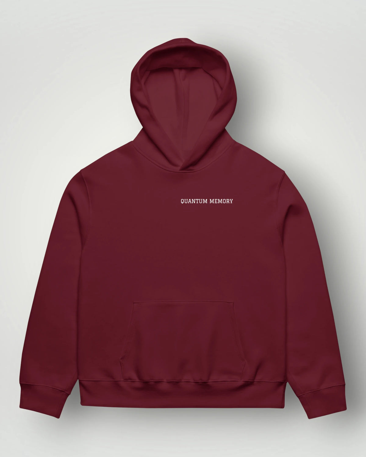 Quantum Memory Graphic Oversized Hoodie