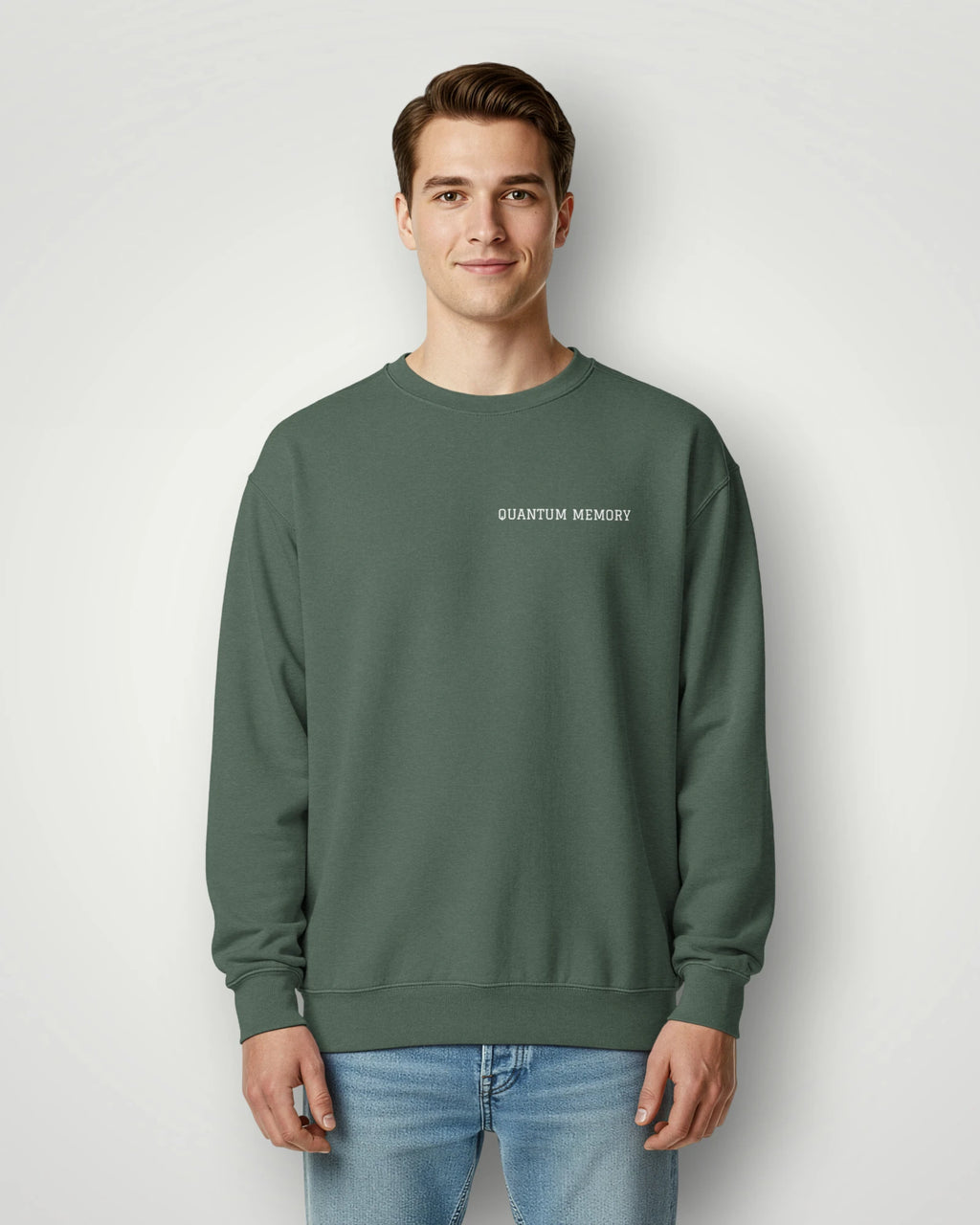 Quantum Memory Garment-Dyed Sweatshirt