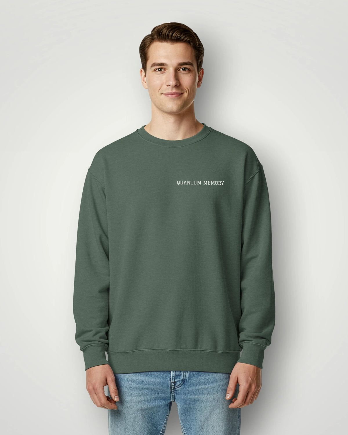 Quantum Memory Garment-Dyed Sweatshirt