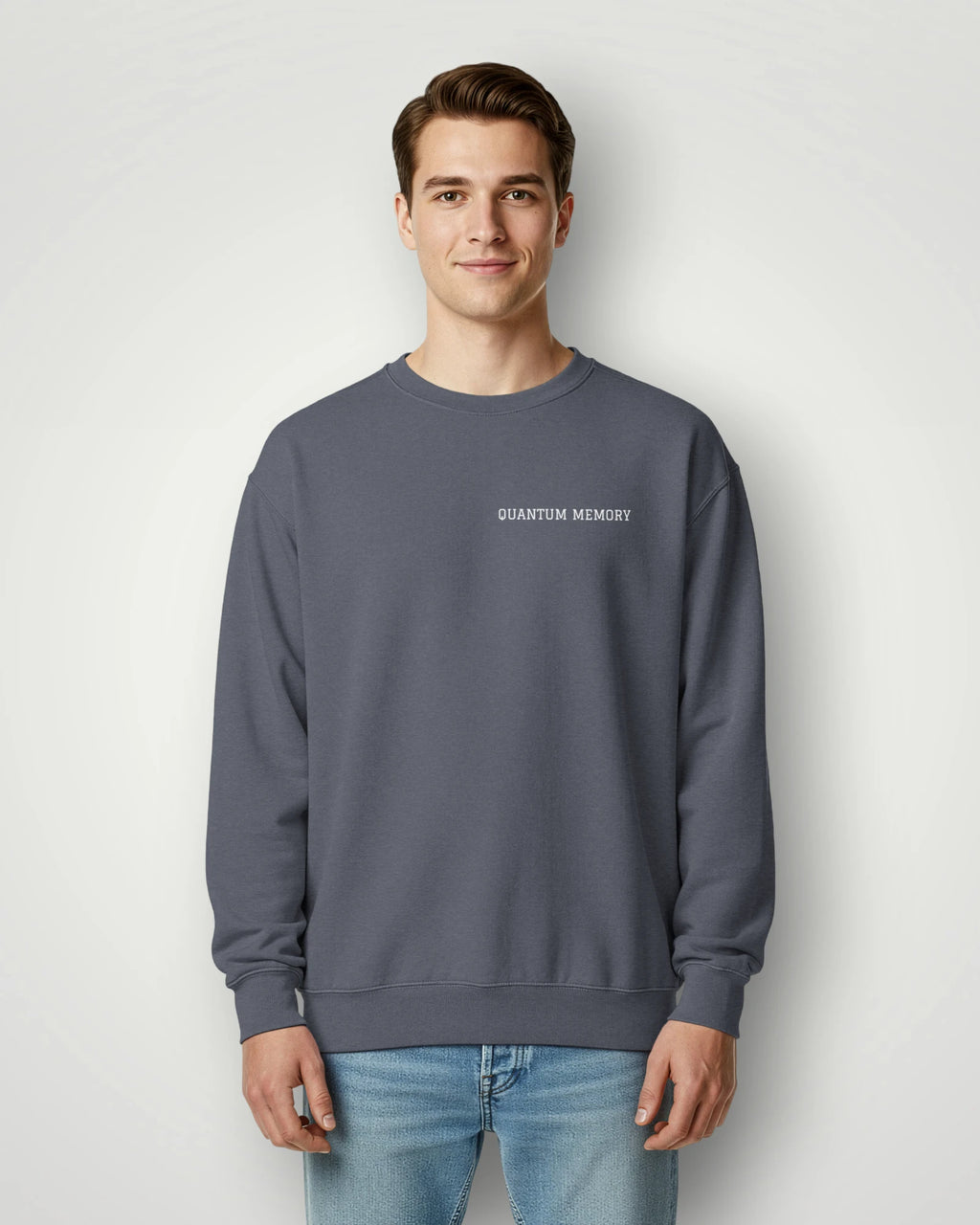 Quantum Memory Garment-Dyed Sweatshirt