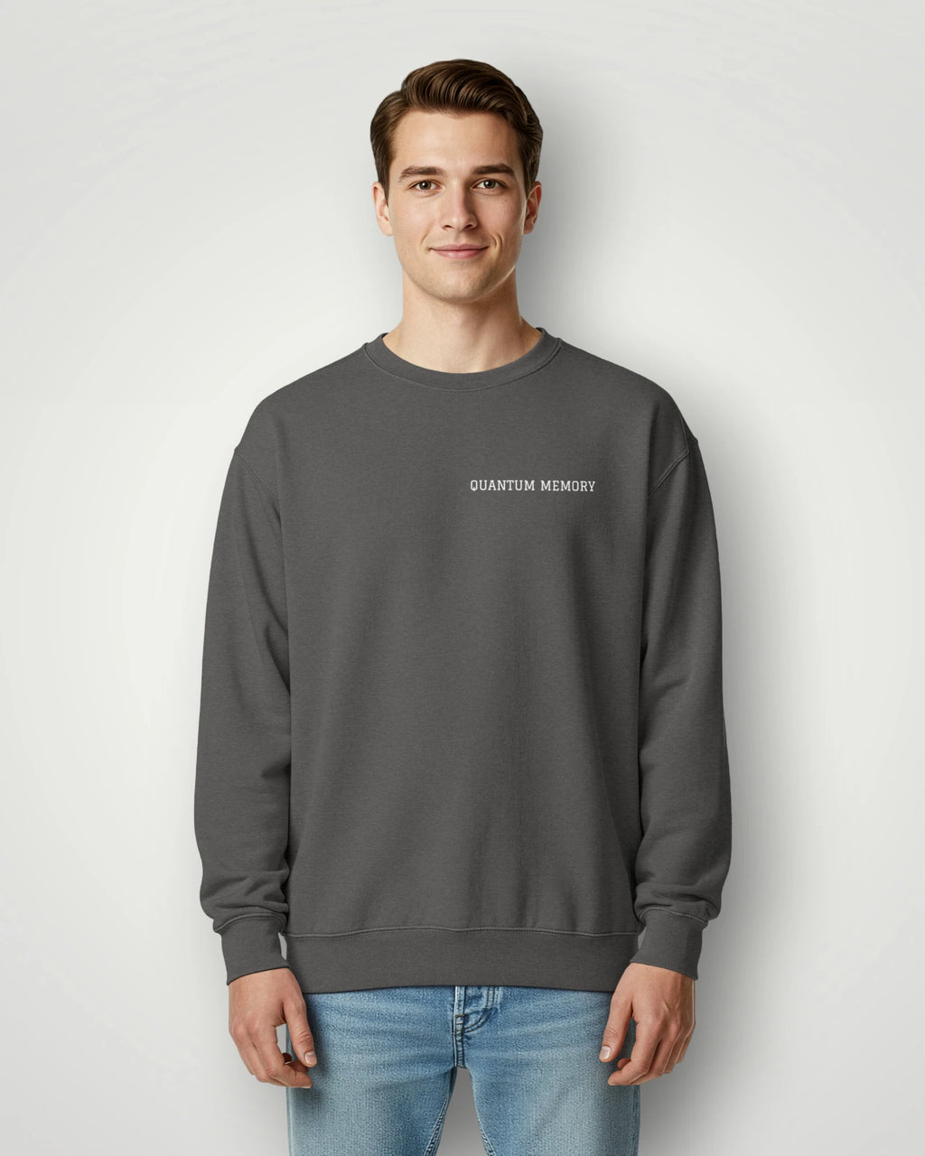 Quantum Memory Garment-Dyed Sweatshirt