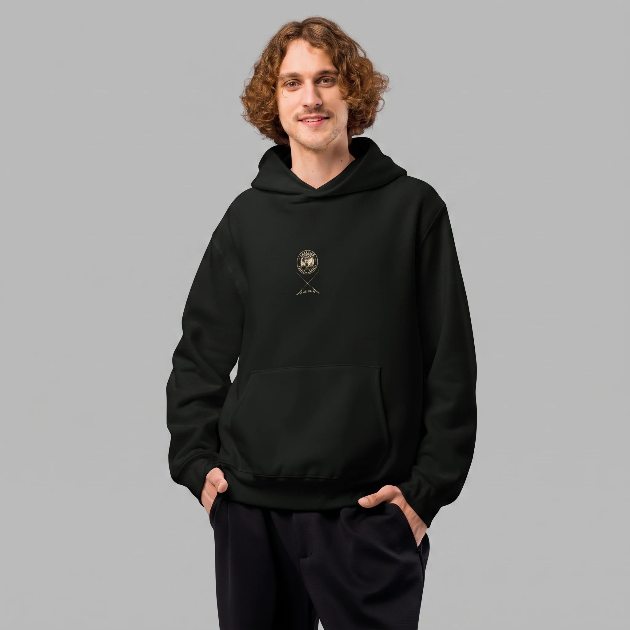 Retro Bass Fishing Oversized Hoodie