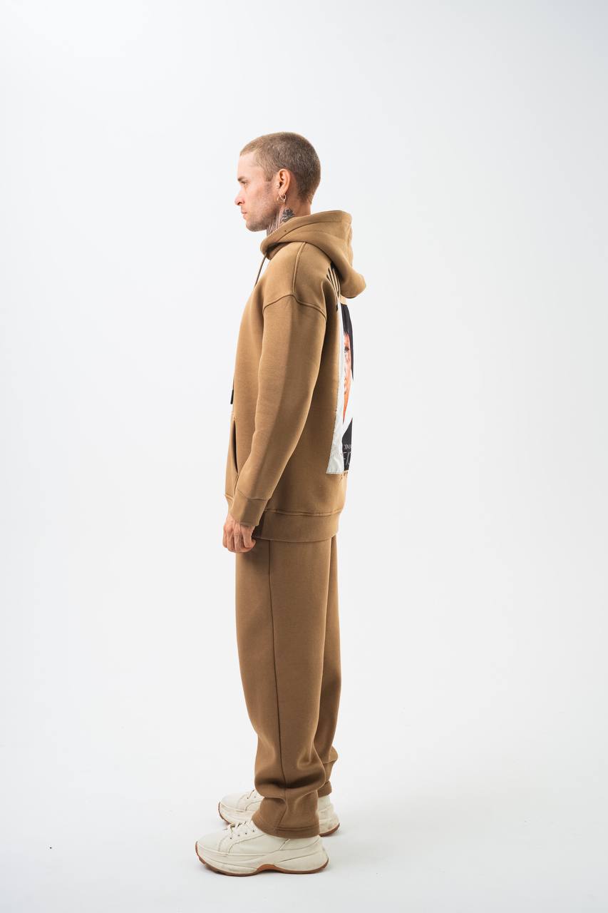 Oversize 'Scarface' Hoodie - Tony Montana Graphic Sweatshirt 'The World is Yours'