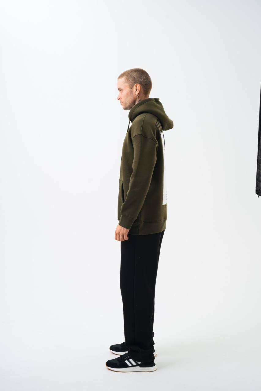 Oversize 'Scarface' Hoodie - Tony Montana Graphic Sweatshirt 'The World is Yours'