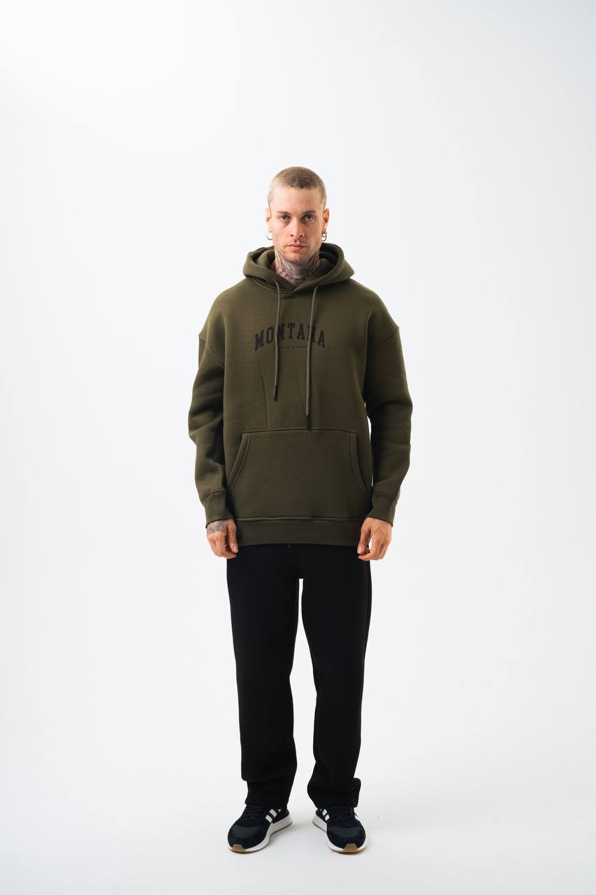 Oversize 'Scarface' Hoodie - Tony Montana Graphic Sweatshirt 'The World is Yours'