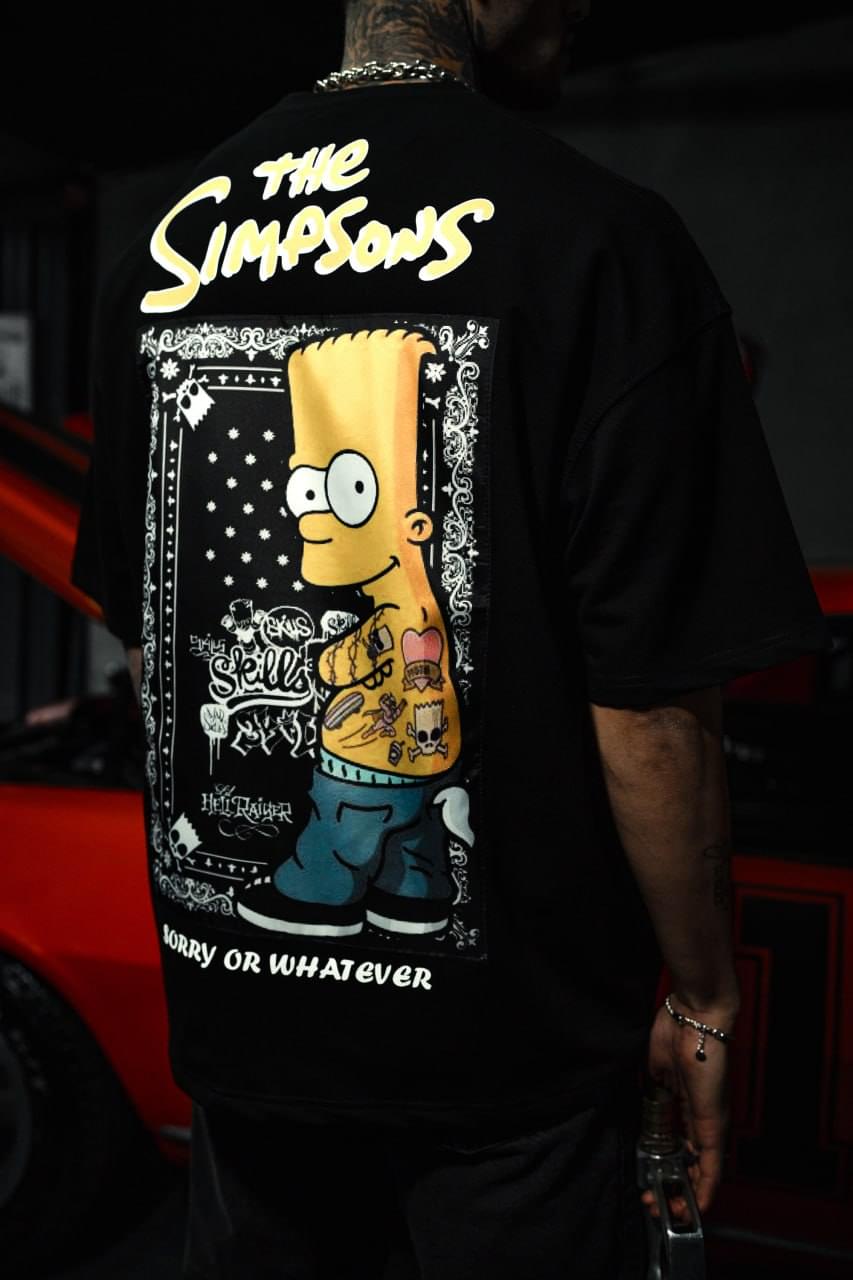 Mischief Icon Men's Graphic Tee – Tattooed Character Streetwear with Attitude.