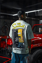 Mischief Icon Men's Graphic Tee – Tattooed Character Streetwear with Attitude