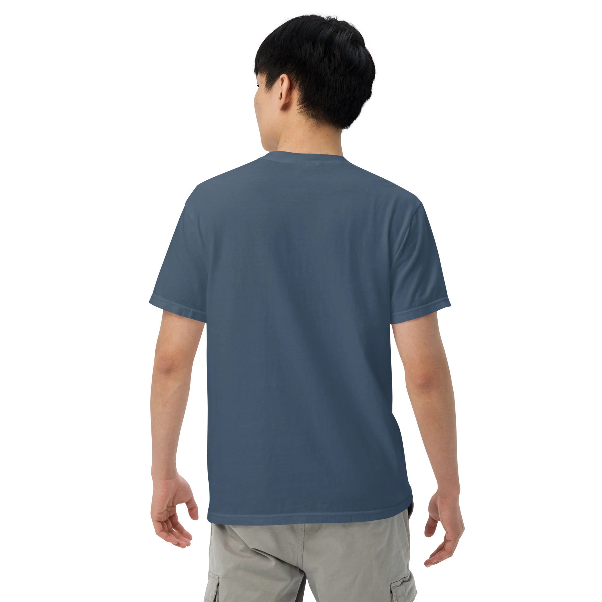 Summerween Skeleton and Trophy Graphic Unisex Garment-Dyed Heavyweight T-Shirt