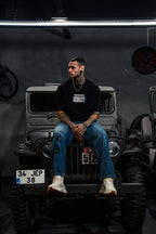 Men's Oversize 'TOMMOROW' Graphic Tee - Abstract Streetwear Shirt