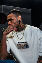 Men's Oversize 'TOMMOROW' Graphic Tee - Abstract Streetwear Shirt