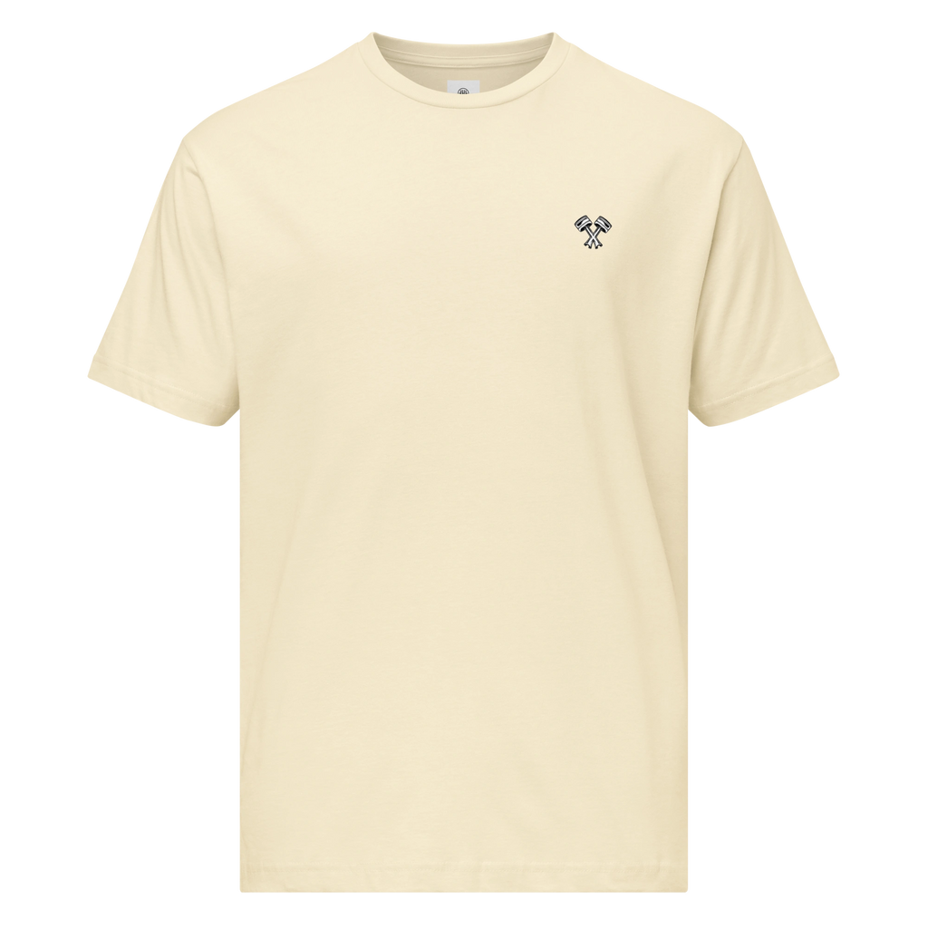 Turbocharger Engine Graphic Unisex Fine Jersey Tee