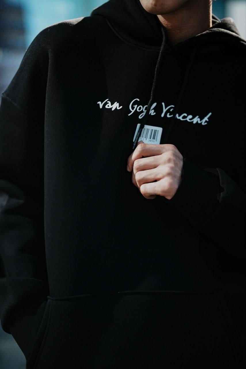 Oversize 'Van Gogh' Graphic Hoodie - Art Inspired Streetwear Sweatshirt