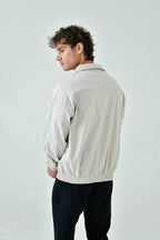 Oversize Washed Gabardine Coat - Unisex Long Trench Coat