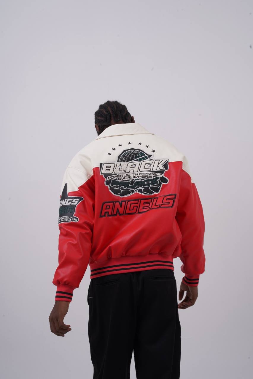 Unisex Washed Oversize Jacket - Heavyweight Gabardine Button-Up