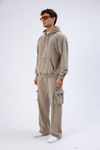 Unisex Washed Oversize Hoodie & Jogger Set - Heavyweight Tracksuit