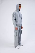 Unisex Washed Oversize Hoodie & Jogger Set - Heavyweight Tracksuit