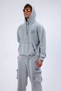 Unisex Washed Oversize Hoodie & Jogger Set - Heavyweight Tracksuit