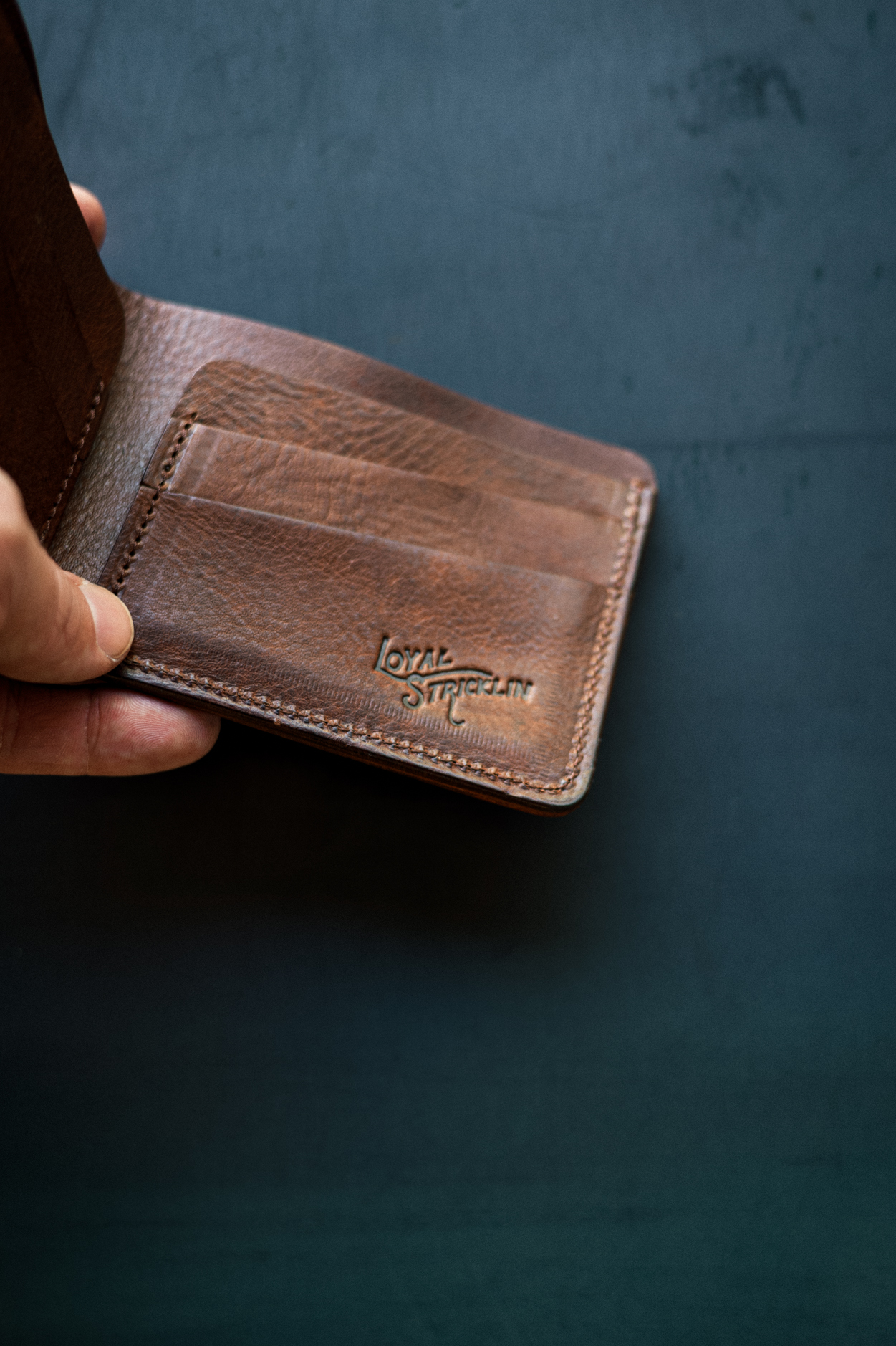 Klein Wallet - Badalassi Carlo Cognac Nemesis Leather