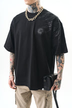 Men's Oversize Graphic T-Shirt - Wings and Sun Streetwear Tee