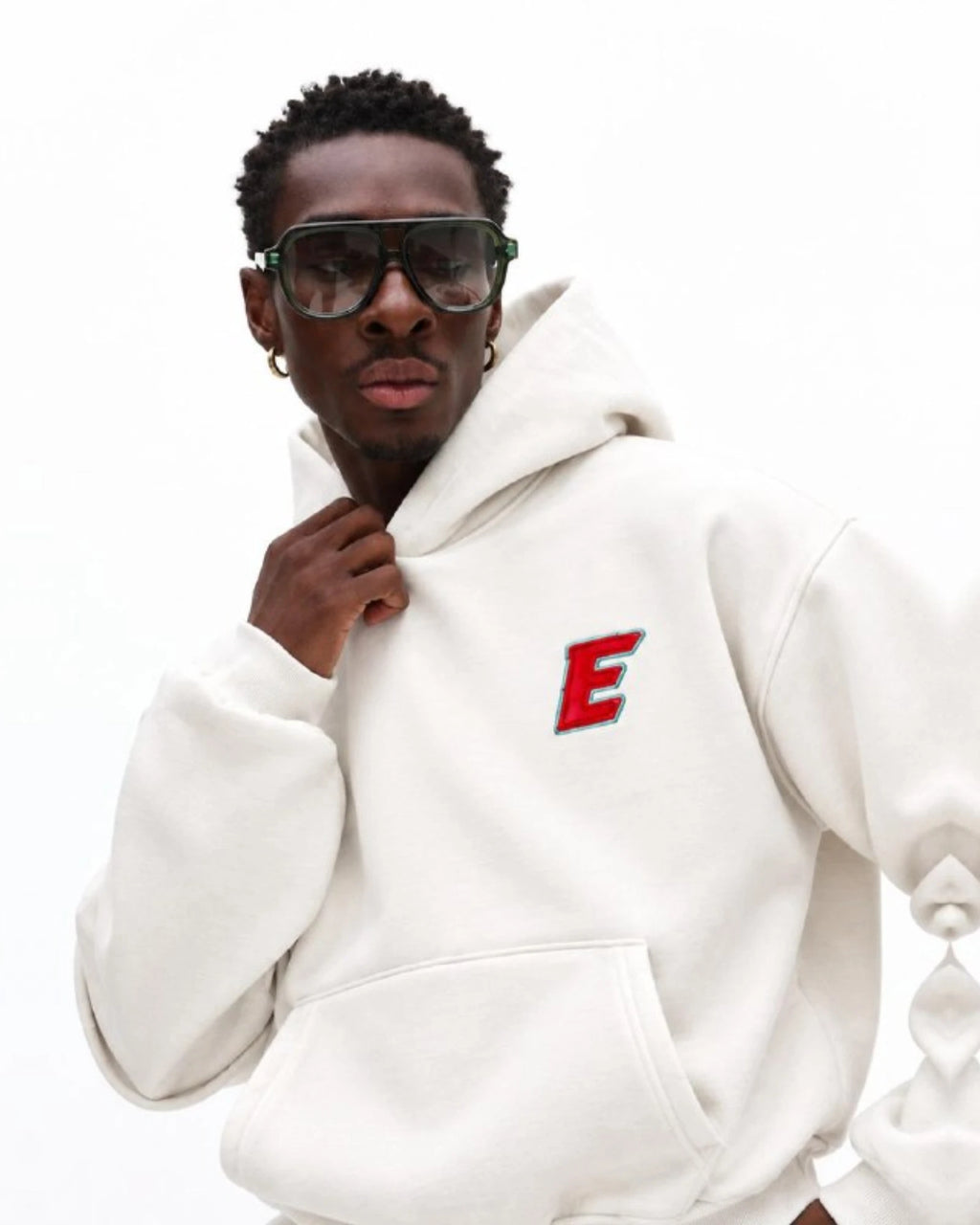 YES Hoodie in white, photo 5
