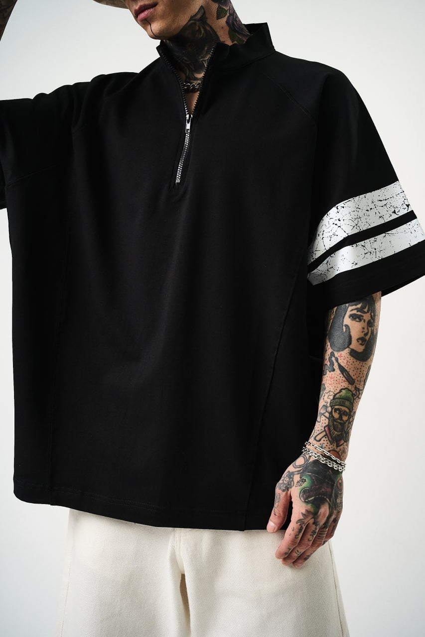 Men's Oversize 'ZONE OFFENSE 84' Graphic T-Shirt - Streetwear Football Tee