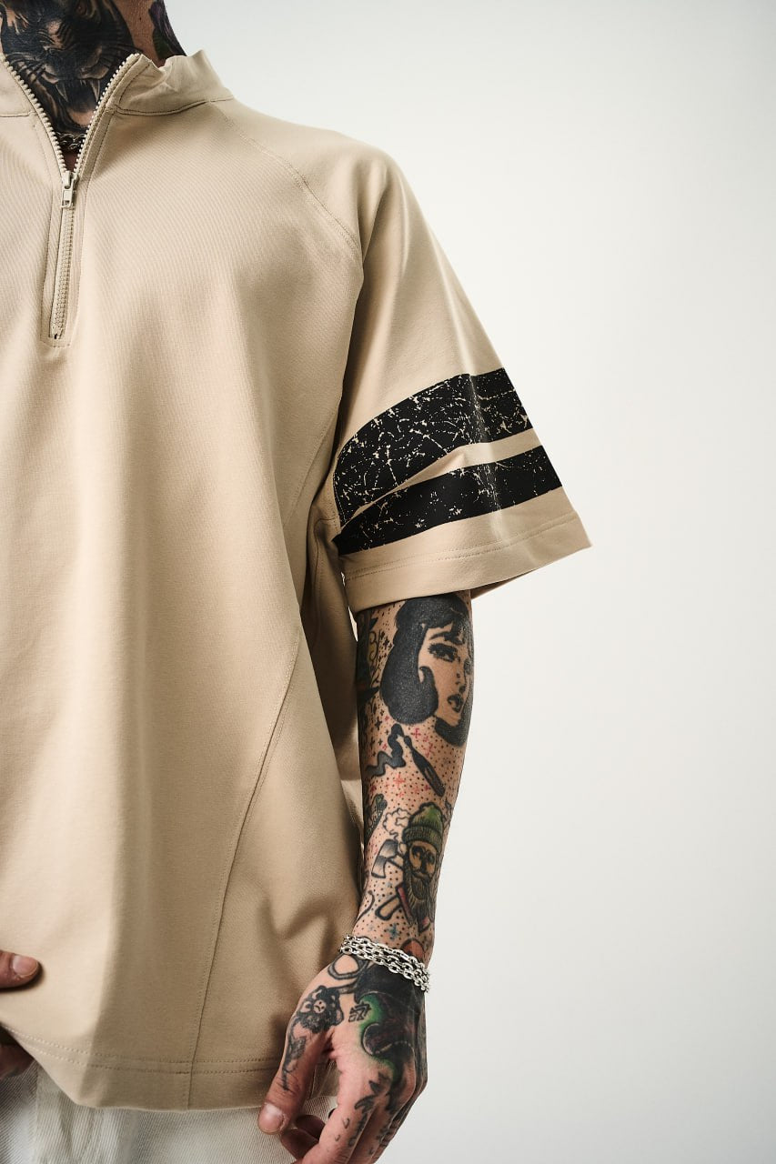 Men's Oversize 'ZONE OFFENSE 84' Graphic T-Shirt - Streetwear Football Tee