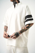 Men's Oversize 'ZONE OFFENSE 84' Graphic T-Shirt - Streetwear Football Tee