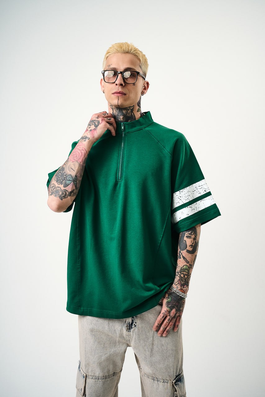 Men's Oversize 'ZONE OFFENSE 84' Graphic T-Shirt - Streetwear Football Tee